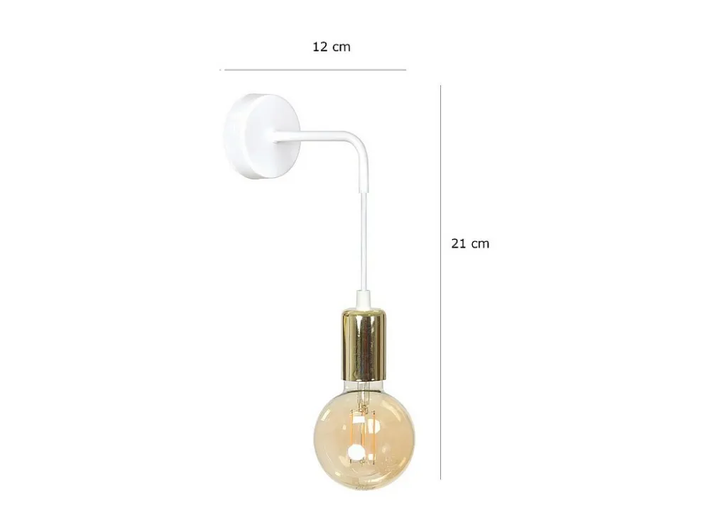 Cachepô de Fibra de Coco Candeeiro Suspenso Vesio, Branco, 20x100x12 cm, EPIKASA
