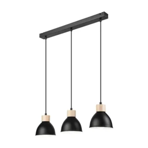 Candeeiro Suspenso Nico, Preto, 80x70x15 cm, EPIKASA para Plantas Suculentas