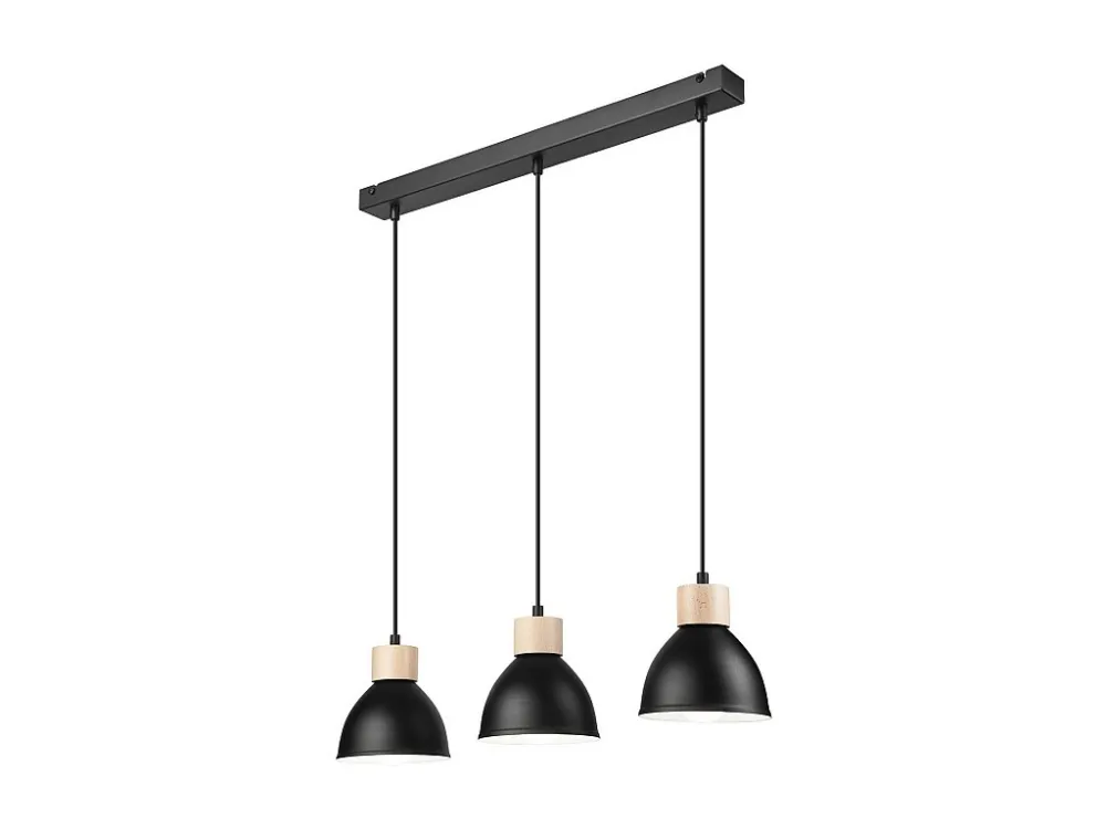 Candeeiro Suspenso Nico, Preto, 80x70x15 cm, EPIKASA para Plantas Suculentas