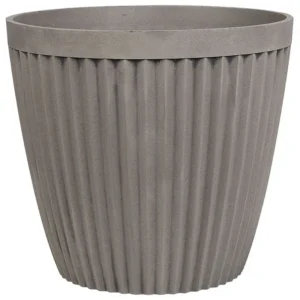 Capacidade Extra Grande Vaso decorativo ⌀ 44 cm taupe POKA
