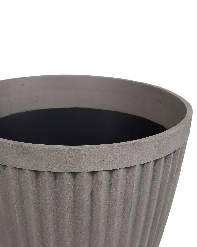 Capacidade Extra Grande Vaso decorativo ⌀ 44 cm taupe POKA