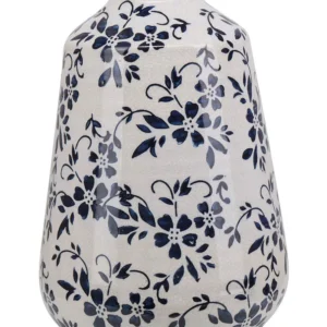 Jarro de flores MARONEIA fabricado à mão Cerâmica Branco