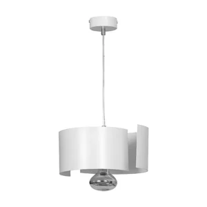 Premium Resistente Intempéries Candeeiro Suspenso Vixon, Branco, 30x100x30 cm, EPIKASA