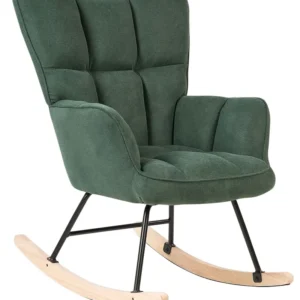 Mesa de Sinuca Poltrona de Baloiço OULU Tecido Verde esmeralda