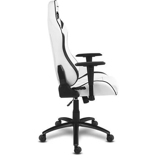 Cadeira Gamer Ergonômica Cadeira Gaming Alpha Gamer Atena - Branco/Preto