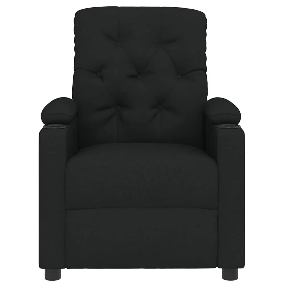 Poltrona de massagens tecido preto