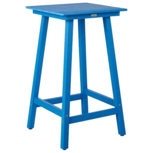 Mesa de bar para jardim azul 59 x 59 cm ADIRONDACK