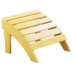 Repousa-pés de jardim ADIRONDACK Amarelo