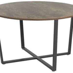 Coffee Table Dark Wood Preto ORICK