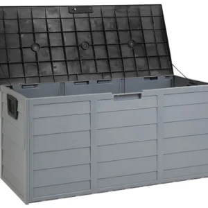 Caixa para exterior cinzento e preto 112 x 50 cm LOCARNO Policarbonato de 4mm