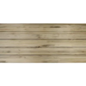 Cabeceira da cama en pinho macico. 5 ripas. Prof. 1,8cm 150x60cm.