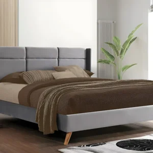 Cama Beauty (Cinza)(195 x 160 cm)