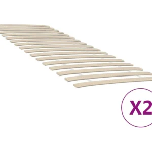 Estrados de ripas com 34 ripas 2 peças 70x200 cm