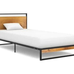 Estrutura de cama 100x200 cm metálico