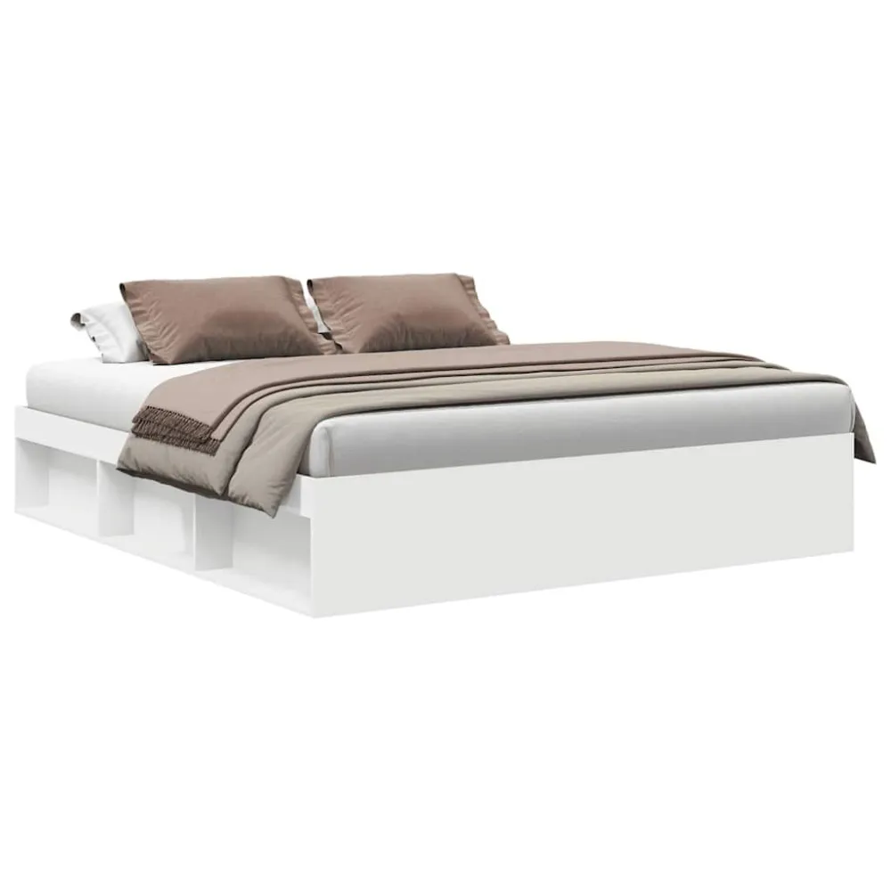 Estrutura de cama 200x200 cm branco