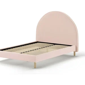 Estrutura cama MOON BF009 140x200 cm Rosa