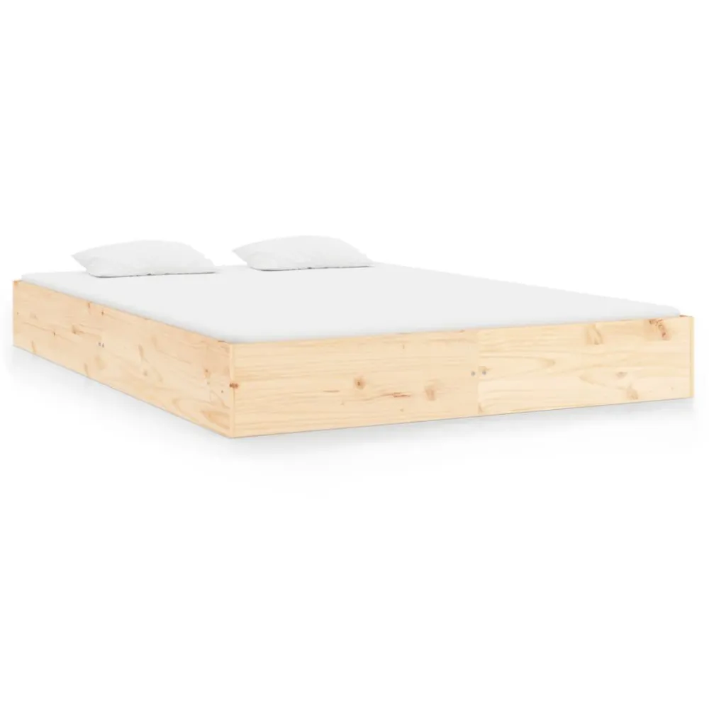 Estrutura de cama super king 180x200 cm madeira maciç