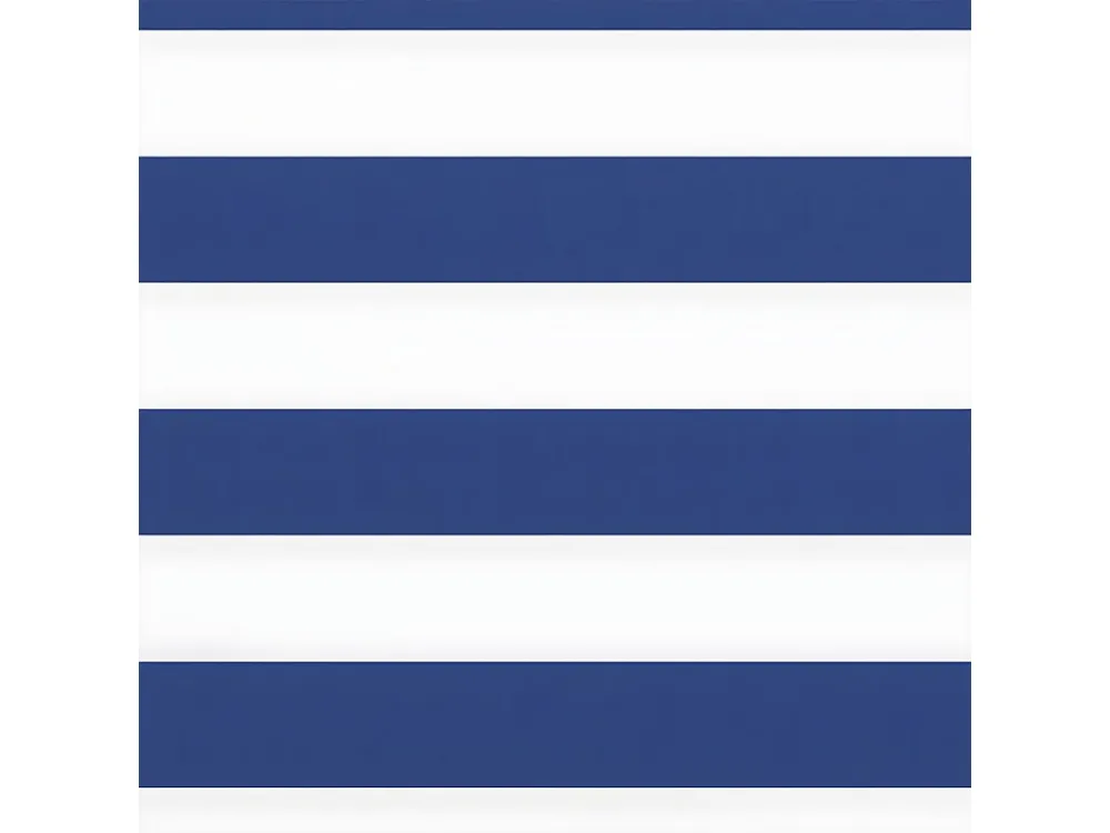 Tela de varanda 120x300 cm tecido Oxford branco e azul Clicnbuy