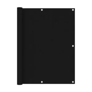 Tela de varanda 120x600 cm tecido Oxford preto Clicnbuy