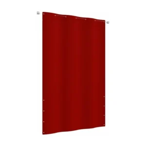 Tela de varanda 140x240 cm tecido oxford vermelho Clicnbuy
