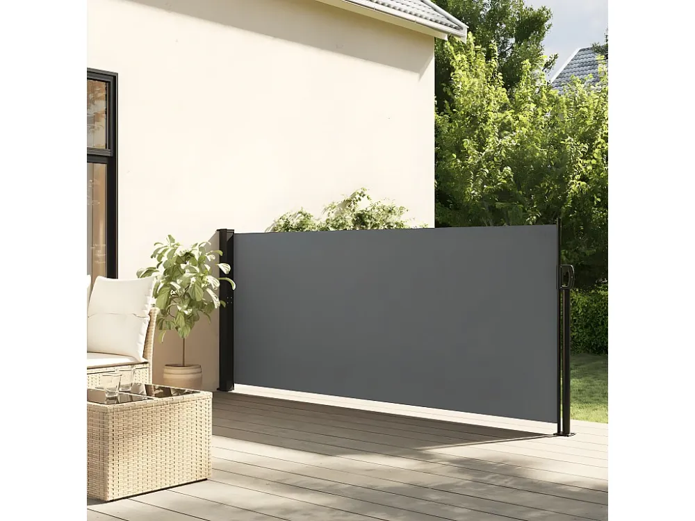 Toldo lateral retrátil 100x300 cm antracite Clicnbuy