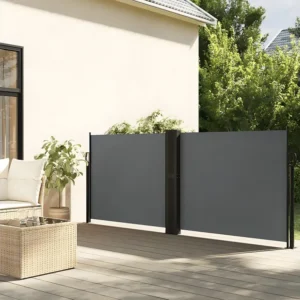 Toldo lateral retrátil 140x600 cm antracite Clicnbuy