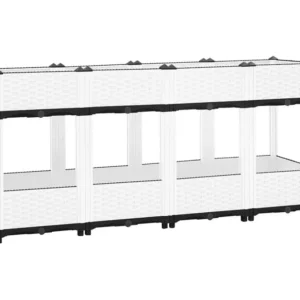 Canteiro elevado 160x40x71 cm polipropileno Clicnbuy