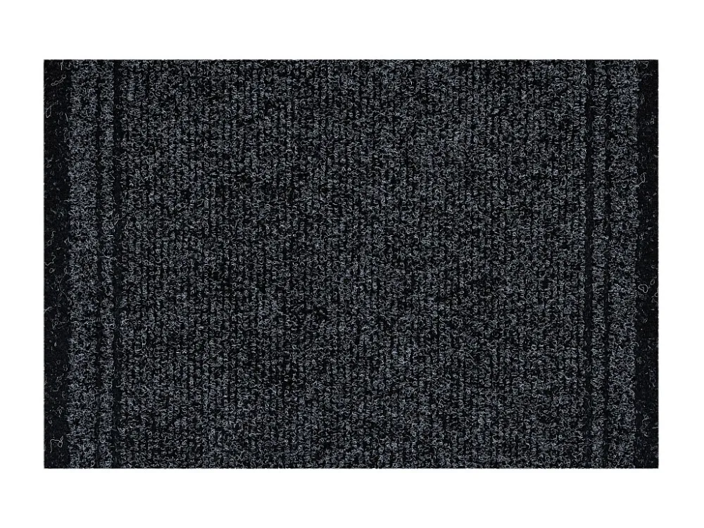 Capacho MALAGA antracite 2082 80x200 cm com Mensagem de Boas-vindas