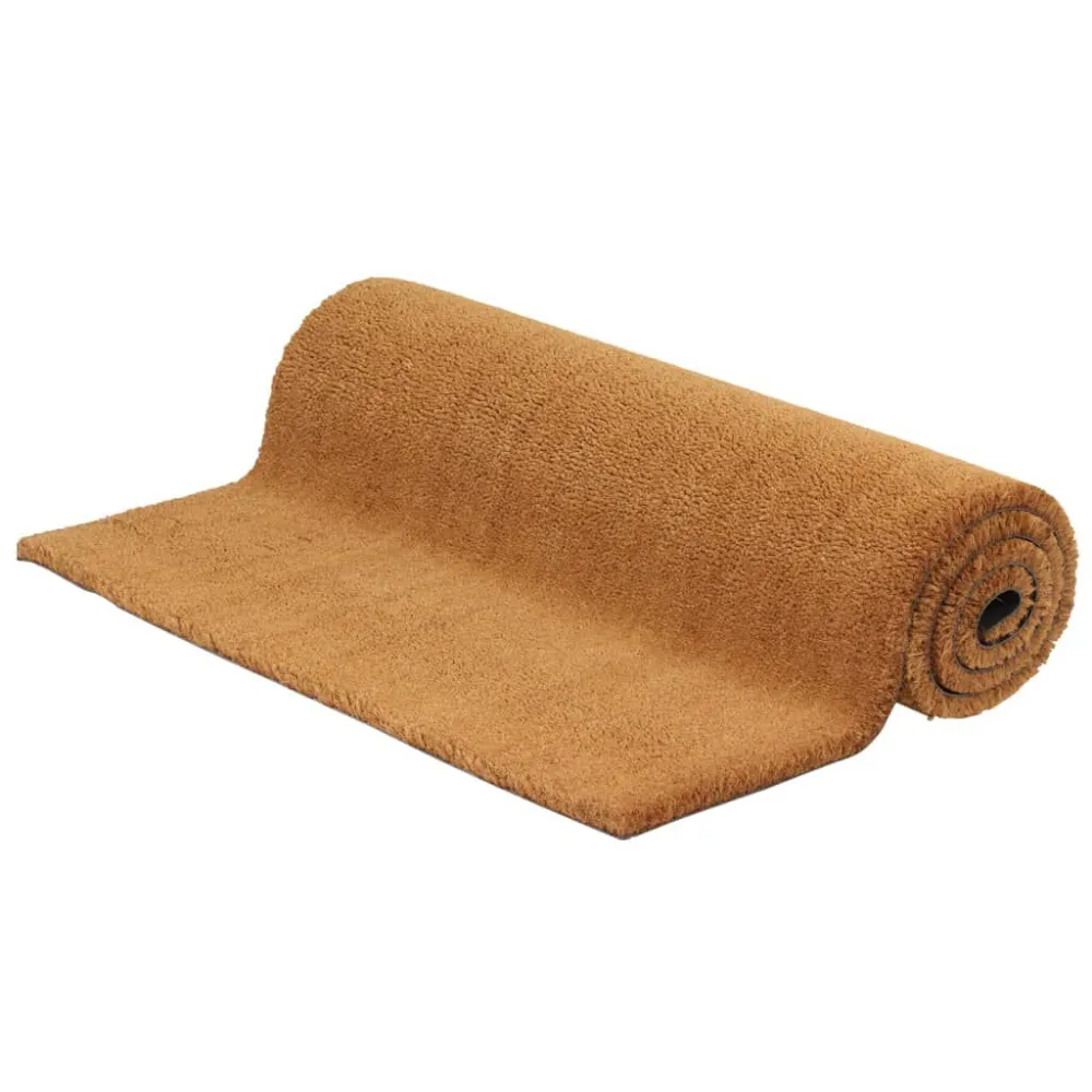 Tapete de porta 100x200 cm fibra de coco tufada autêntico com Mensagem de Boas-vindas