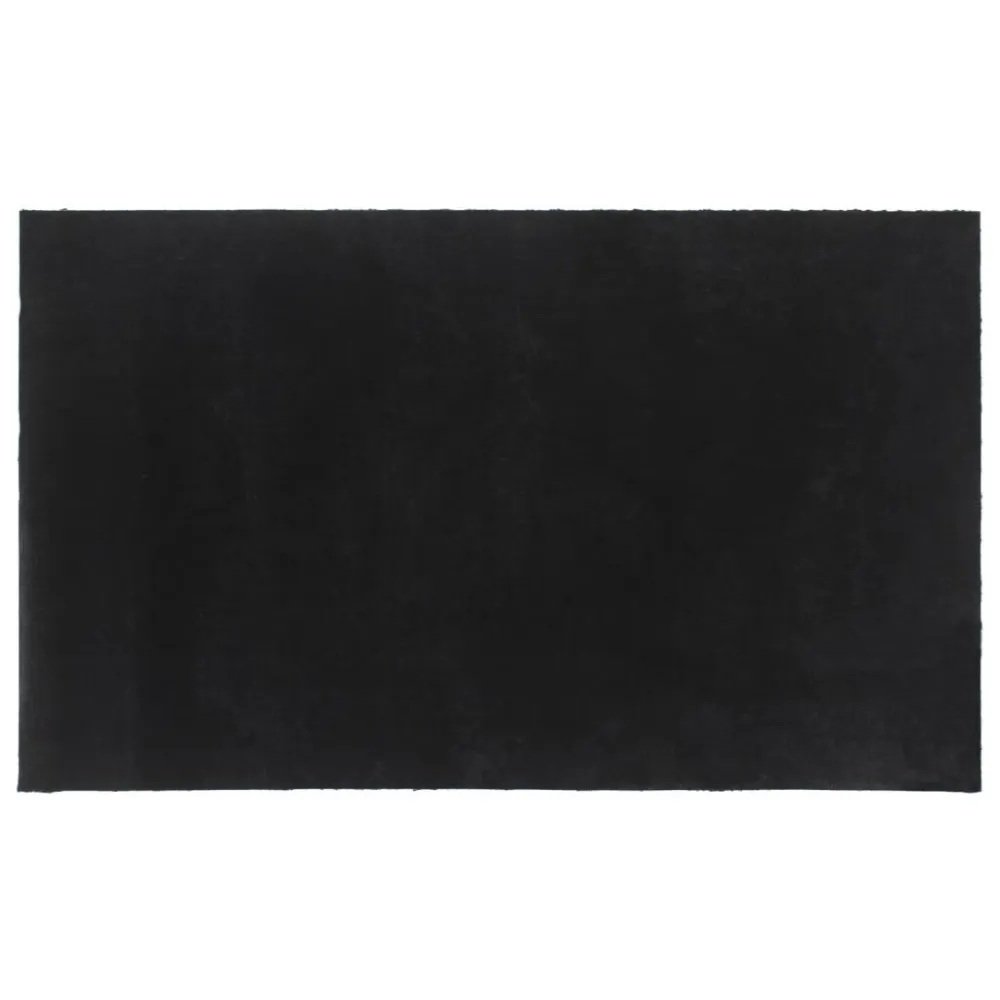 Tapete de porta 90x150 cm fibra de coco tufada preto para Sala de Estar