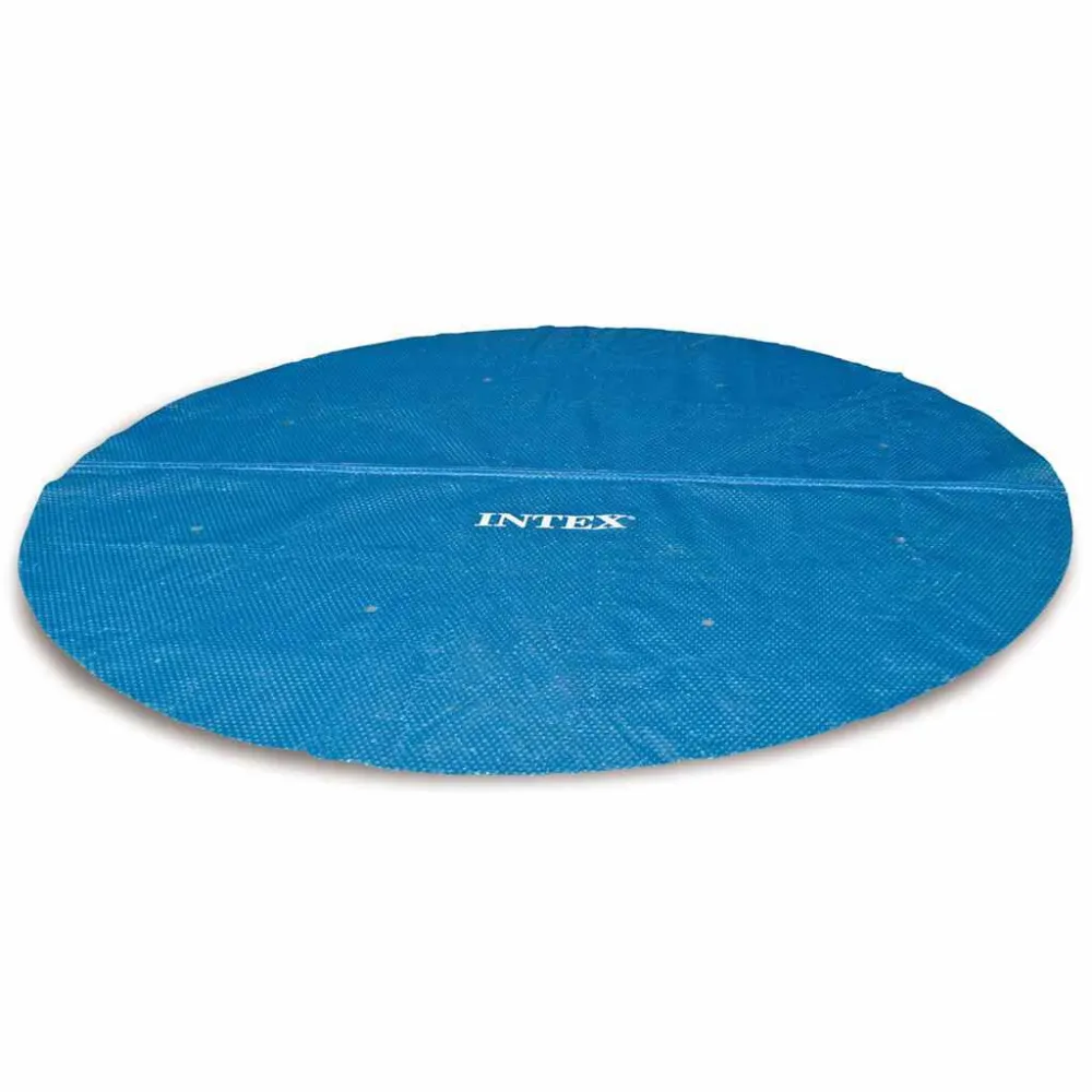 Intex Cobertura para piscina solar redonda 549 cm 29025 em ço Inoxidável