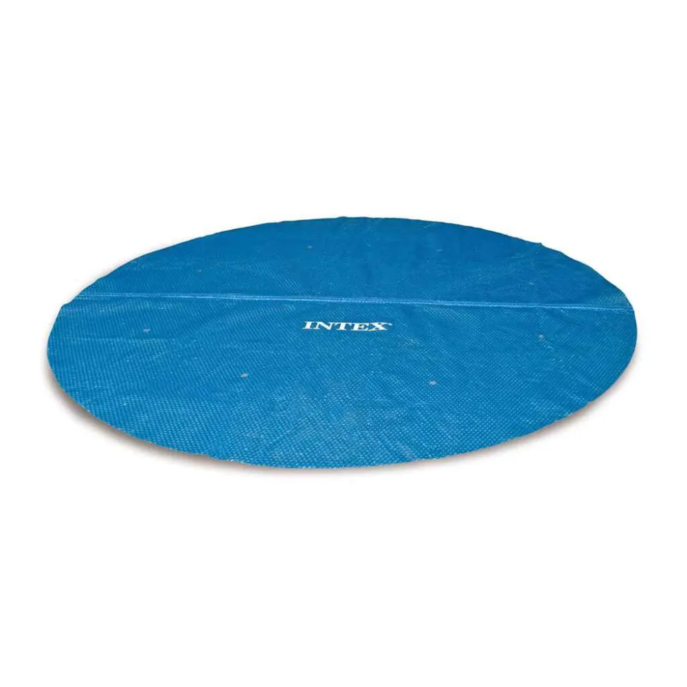 Intex Cobertura para piscina solar redonda 366 cm 29022 com Tampa de Seguranç