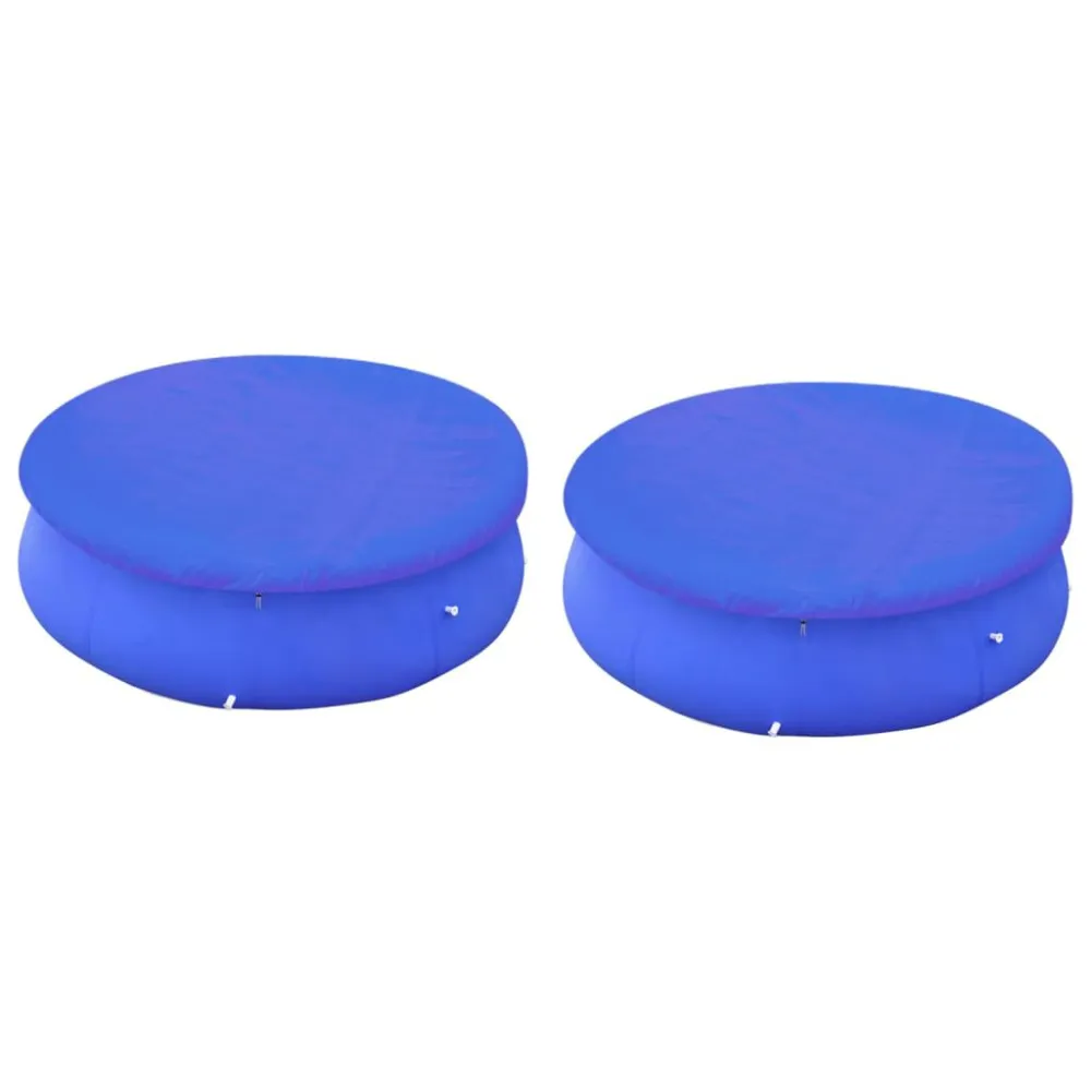 Resistente à Corrosão Coberturas para piscinas acima do solo redondas 2 pcs 300 cm
