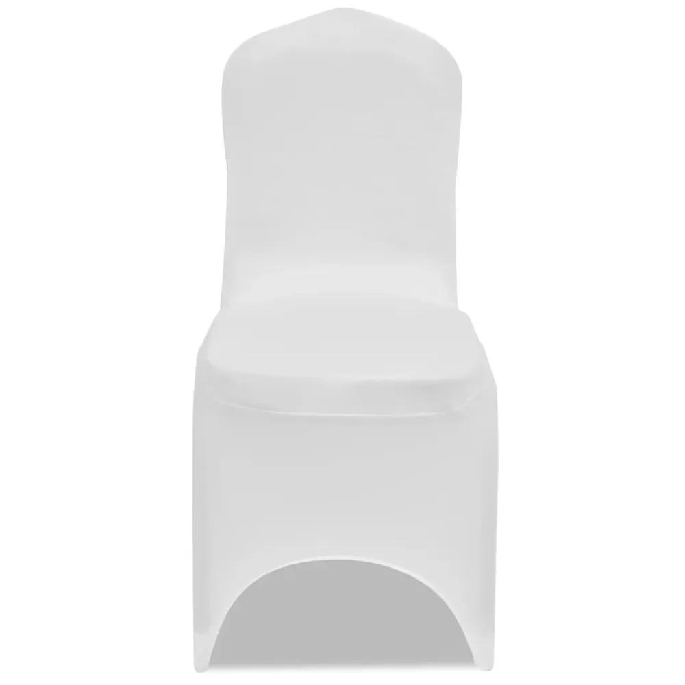 Premium Impermeável Capa extensível para cadeira 4 pcs branco