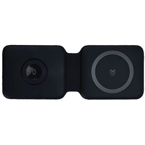 Carregador Conexão livre QI 4-OK 3 em 1 Dobrável - Preto