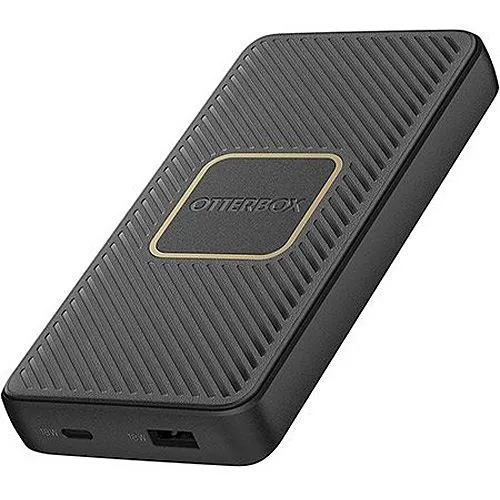 Powerbank Otterbox Carregamento Rápido Qi Conexão livre - Preto