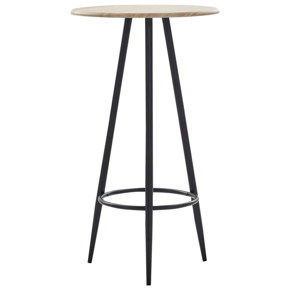 Premium Acabamento Mesa de bar 60x107,5 cm MDF cor carvalho
