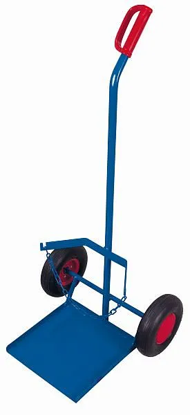 Carrinho de garrafas de ço VARIOfit para garrafas de gás propano, dimensões externas: 570 x 555 x 1.250 mm (LxPxA), fk-120...