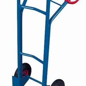 Carrinho tubular de ço VARIOfit, dimensões externas: 570 x 585 x 1.310 mm (LxPxA), sk-710.010