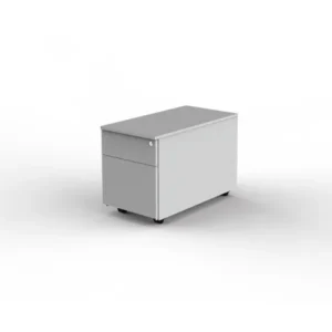 Separador de Roupas Roll container Kerkmann com fecho central, inovador, com 1 gaveta, L 430 x P 800 x 540 mm, cinza claro...