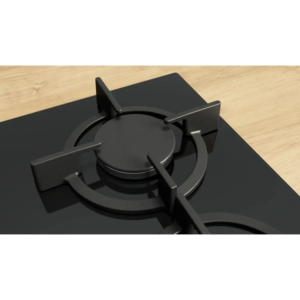 Placa Gás Bosch PPC6A6I10 | 3 Queimadores, FlameSelect, Vidro