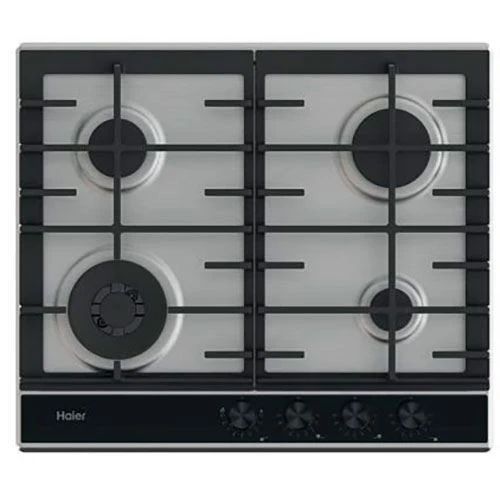 Placa Gás Integral Haier HAHG6BF4XH Serie 4 | 59,5 cm | 4 Bocas | ço inoxidável