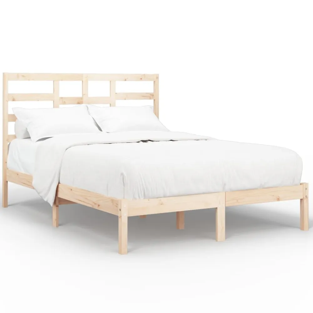 Certificado Anti-Alérgico Estrutura de cama sem colchão 160x200 cm madeira maciç