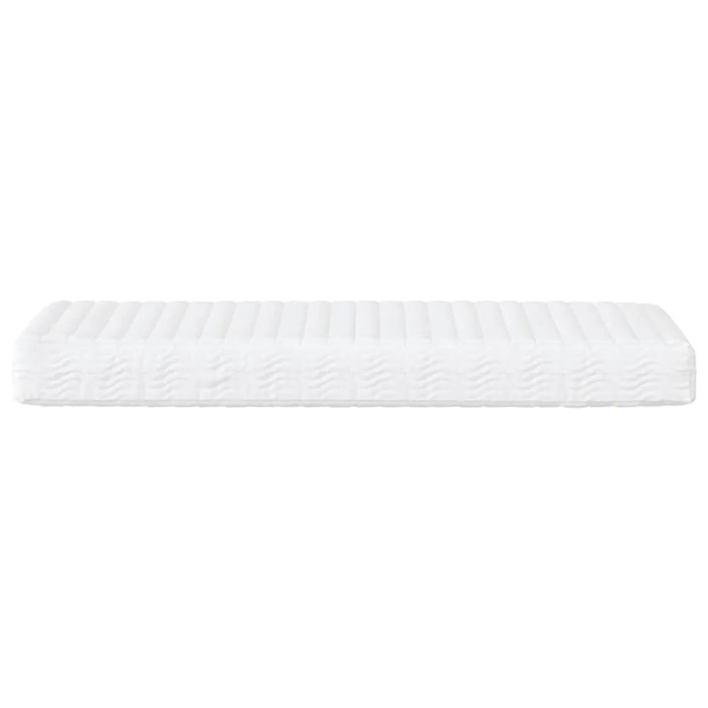 Colchão de espuma 90x190 cm dureza H2 H3 branco Tamanho Queen Size