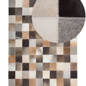 Cowhide Area Rug 200 x 300 cm Multicolour SOKE