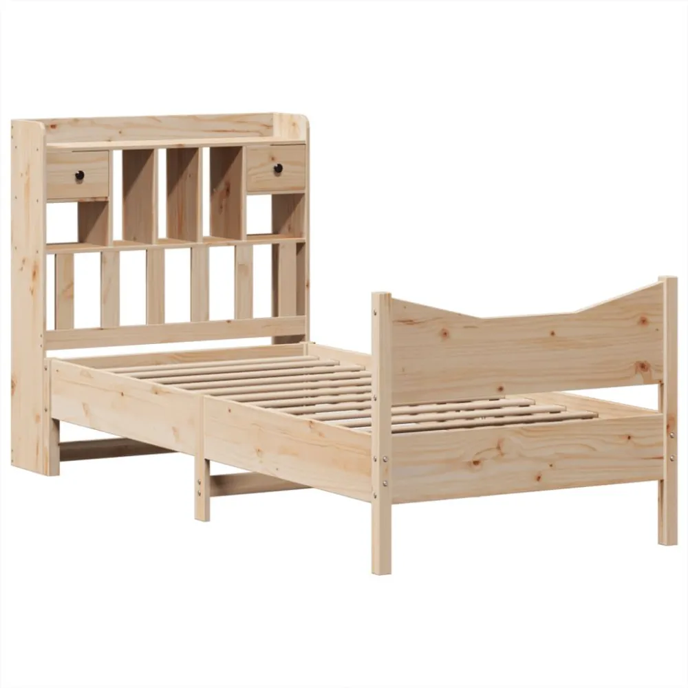 Premium Impermeável Cama sem colchão 100x200 cm madeira de pinho maciç