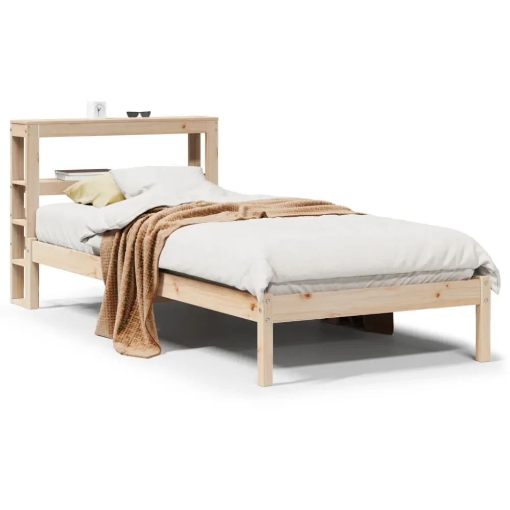 Premium Impermeável Cama sem colchão 75x190 cm madeira de pinho maciç