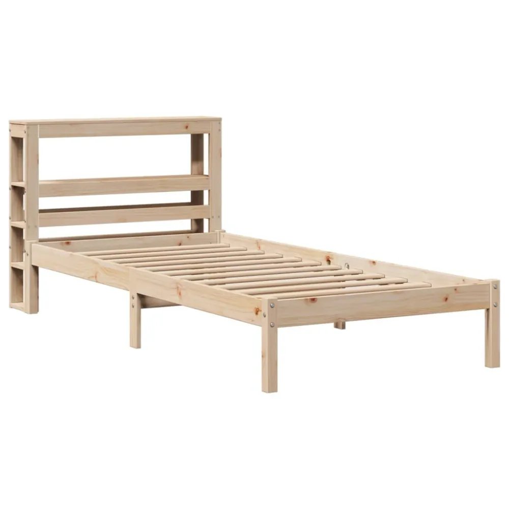 Premium Impermeável Cama sem colchão 75x190 cm madeira de pinho maciç