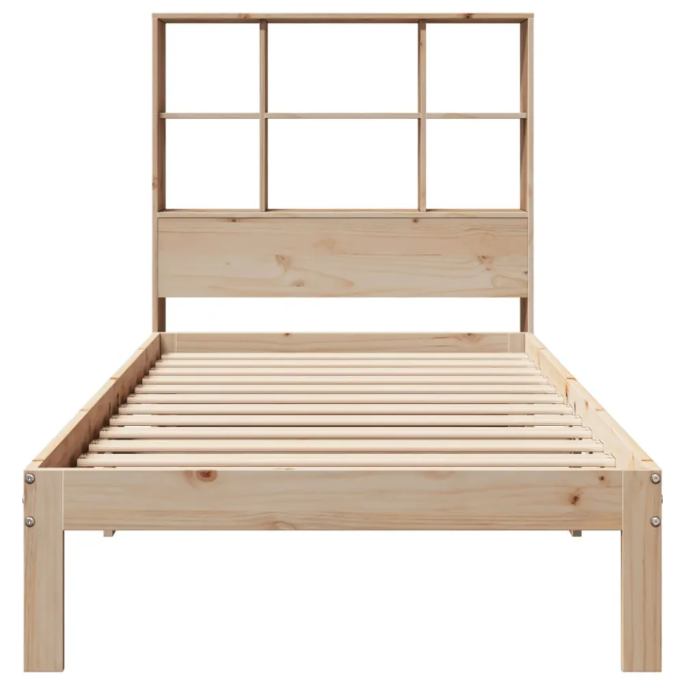 Saco de Dormir Inflável Cama com estante sem colchão 75x190 cm pinho maciço