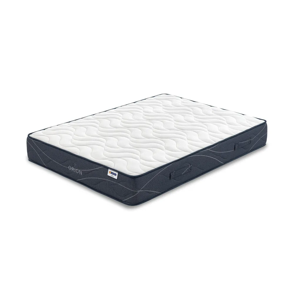 Cama com Cabeceira Colchão Mola Contínua Multielástic Solteiro Orion 90x190cm